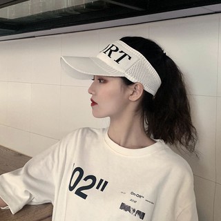 Mũ Lưỡi Trai Hở Chóp In Chữ Kiểu Hàn Quốc Thời Trang Mùa Hè Cho Nữ