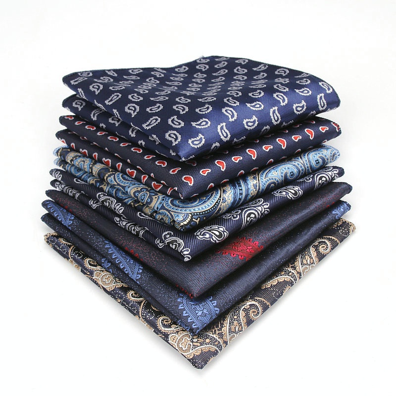 Khăn Tay Vuông Bỏ Túi 22 * 22CM Cho Nam