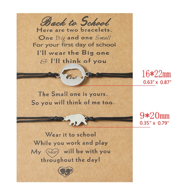 Bộ 2 Vòng Tay Bằng Thép Không Gỉ Thiết Kế Đục Lỗ Phong Cách Âu Mỹ