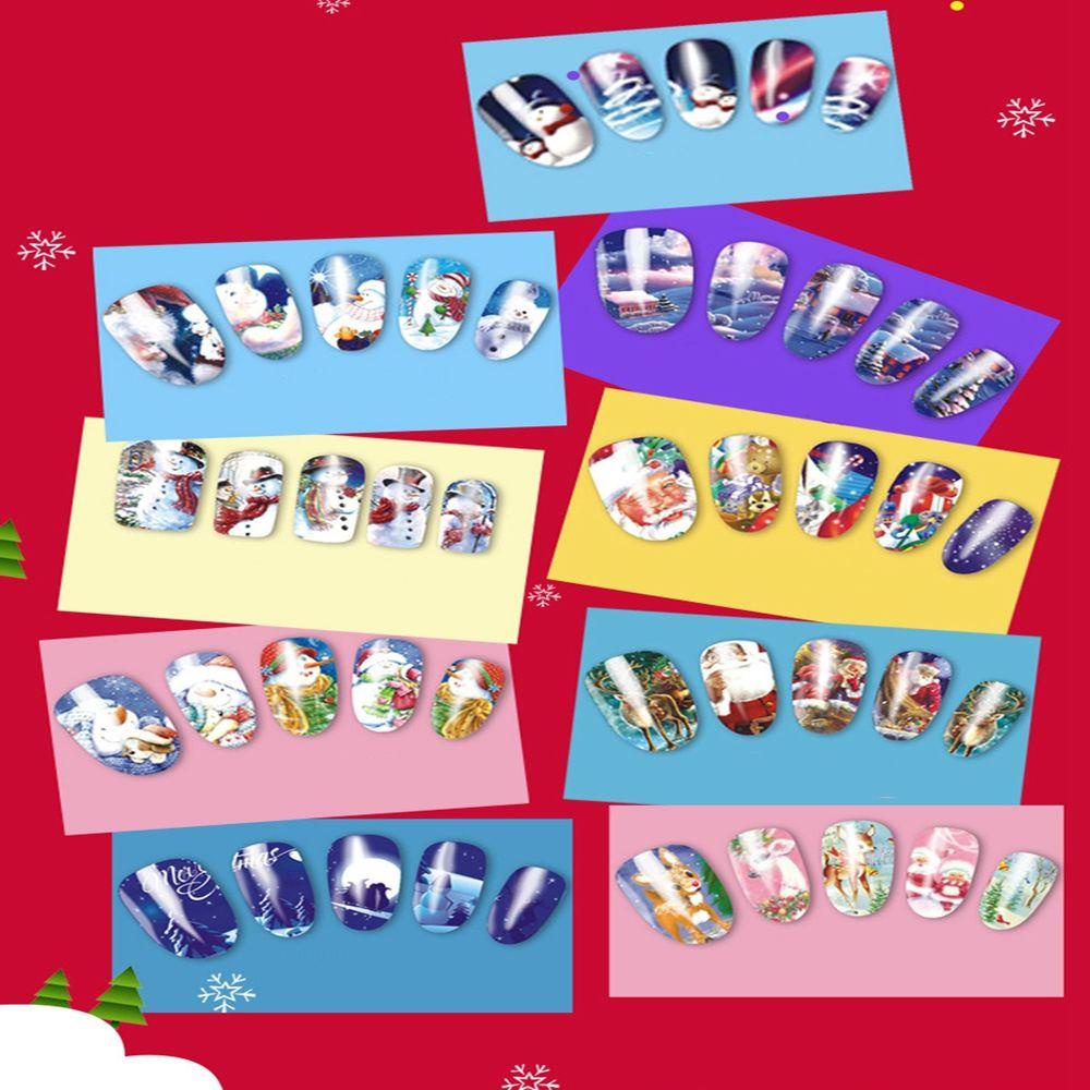 Set 12 Tấm Hình Dán Trang Trí Móng Nghệ Thuật Thời Trang