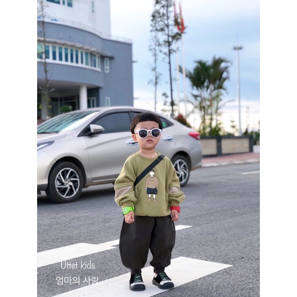 QUẦN KAKI HÀN QUỐC BO CHÂN 2207 DÀNH CHO BÉ GÁI VÀ BÉ TRAI SIZE 80 ĐẾN 120