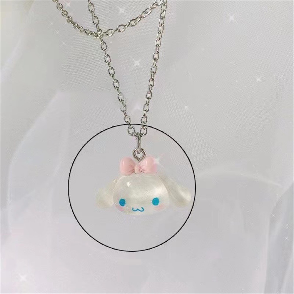 Vòng cổ Mặt Hình Chú Chó Sanrio Dễ Thương Ngọt Ngào Yanqueens Quà tặng nữ trang sức