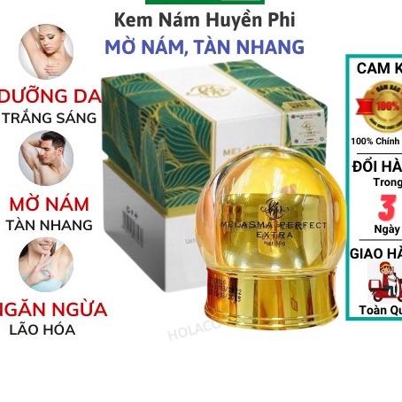 Kem Nám Huyền Phi - Sạch Nám Tàn Nhang Dưỡng Da Trắng Sáng Đều Màu - Không Bào Mòn Da