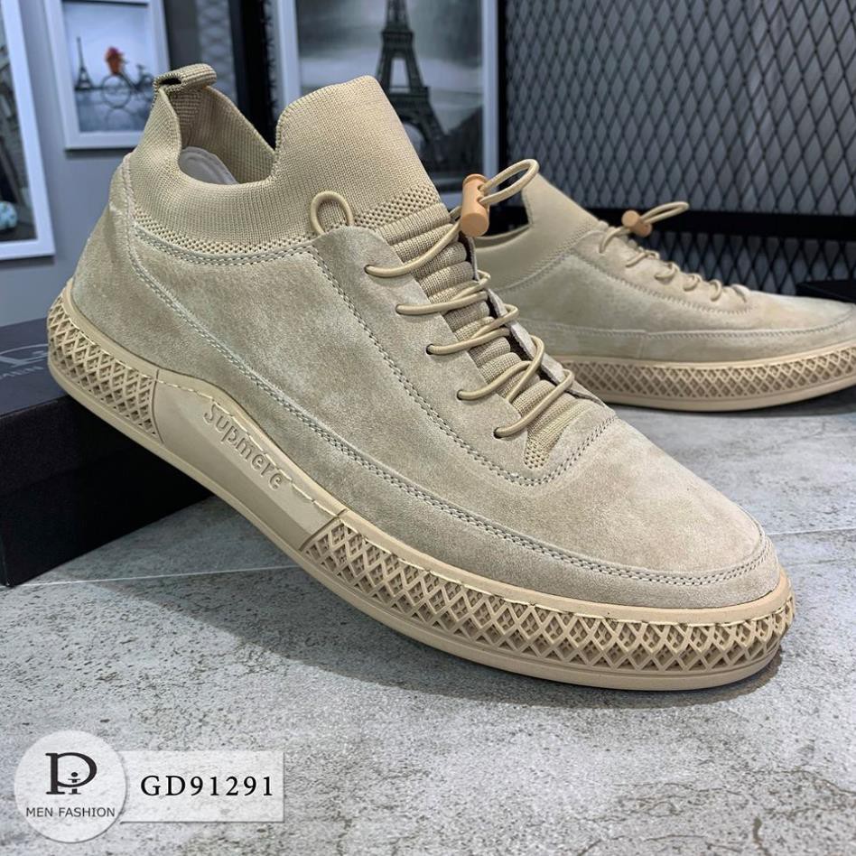 Giày Sneaker Nam Thời Trang Cao Cấp - Giày Da Lộn Tôn Dáng GD91291 SneakerNam | BigBuy360 - bigbuy360.vn