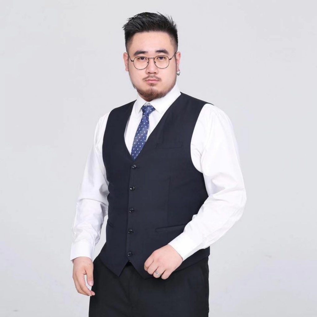[Plus Size] Áo Vest Nam Thời Trang Công Sở