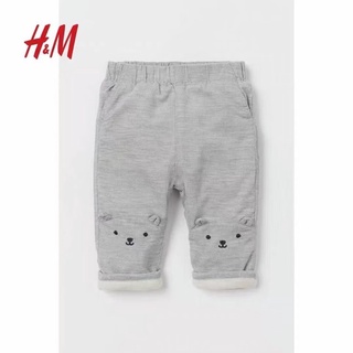 Quần nỉ lót lông HM