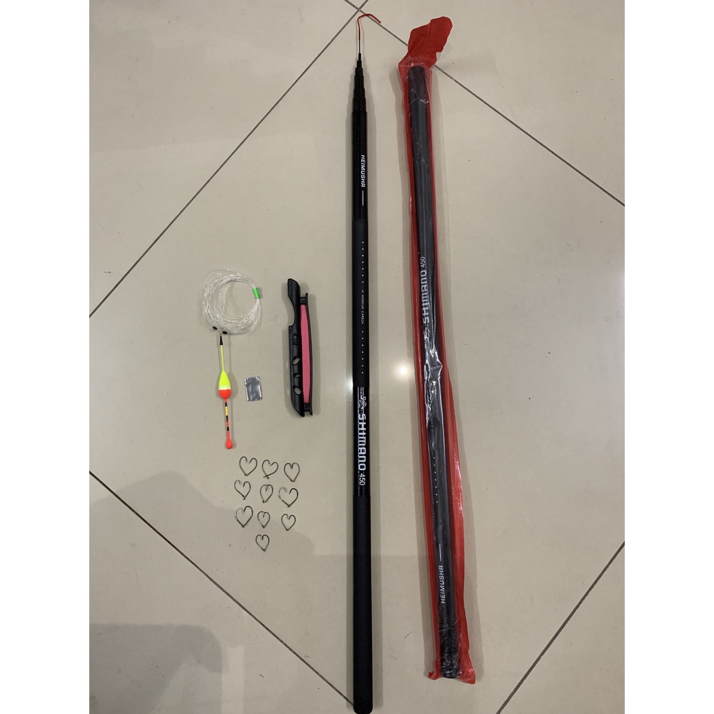 combo 5 món Cần câu tay dạng rút giá rẻ (2m7, 3m6, 4m5, 5m4)