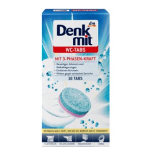 [Nhập SIEUTHIEG giảm 10% đơn từ 99K] VIÊN THẢ BỒN CẦU DENKMIT WC TABS 16V - EGMART