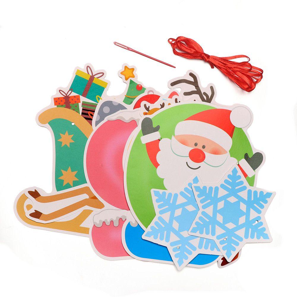 Dây Treo Trang Trí Giáng Sinh Chữ Merry Christmas