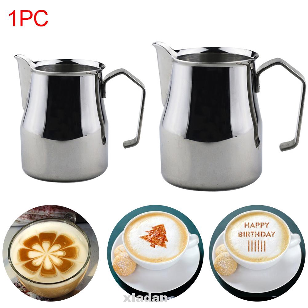 Pitcher Frothing Milk Stainless Steel Coffee Jug Latte Drinks