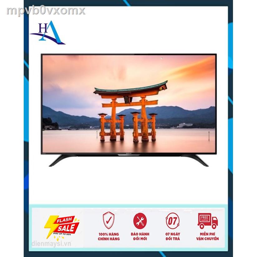 ❂Android Tivi Sharp 4K 50 inch 4T-C50BK1X (Miễn phí giao tại HCM-ngoài tỉnh liên hệ shop)
