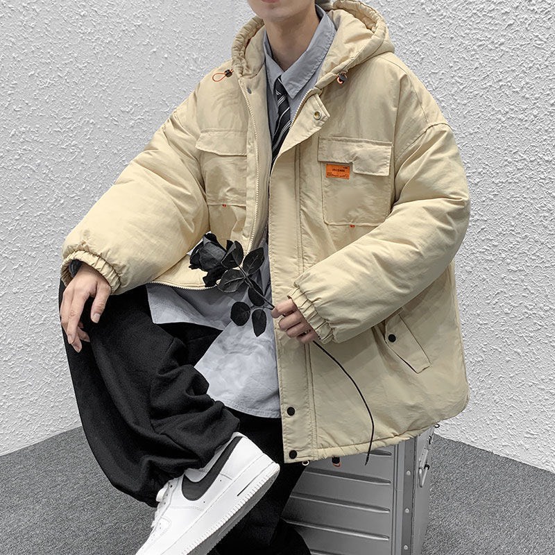 Áo Khoác Kaki 3 Lớp, Áo Khoác Đôi Nam Nữ Unisex Siêu Ấm Kiểu Dáng Hàn Quốc Đơn Giản Cực Hót | BigBuy360 - bigbuy360.vn