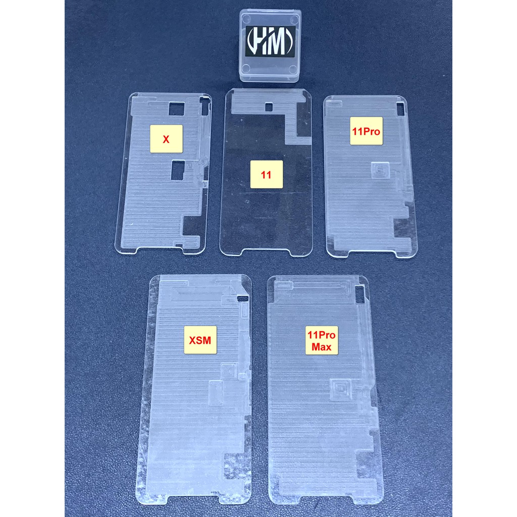 Miếng nhựa kê vệ sinh màn iPX đến 12 Pro Max