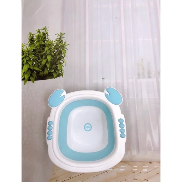 [CHUBBYSHOP] Chậu rửa mặt gấp gọn Mom Trusted siêu tiện lợi rửa măt, vệ sinh