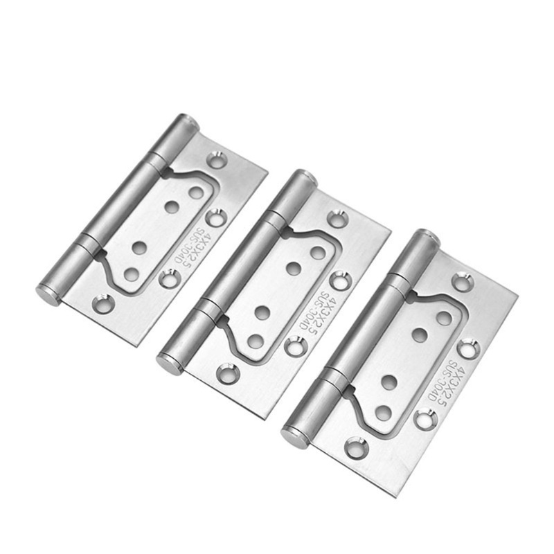 Bản Lề Cửa Dày Dặn Từ Tính Màu Đen / Bạc Tiện Dụng