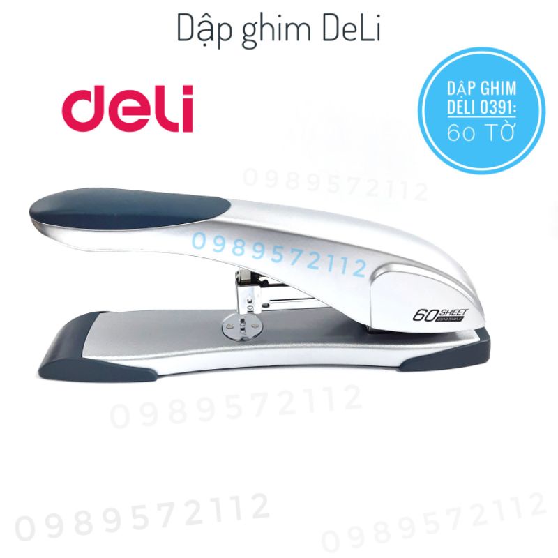 Dập ghim Deli 0391 - 60 tờ.