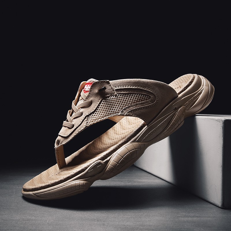 Dép quai ngang đi biển thời trang cho nam