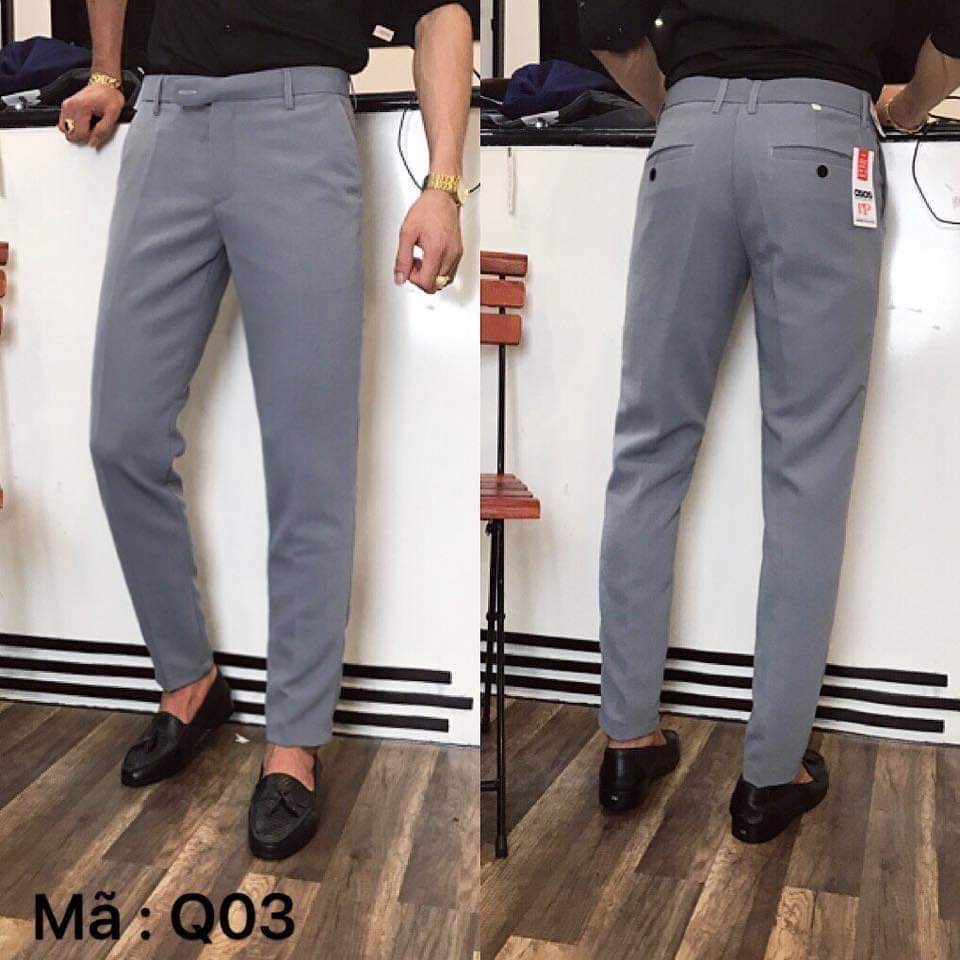 Quần âu ZARA MAN nam,Quần Tây,Quần Vải nam dáng slim fit, chuẩn form hàn quốc