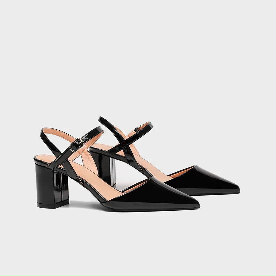 Giày sandal gót vuông MZG03
