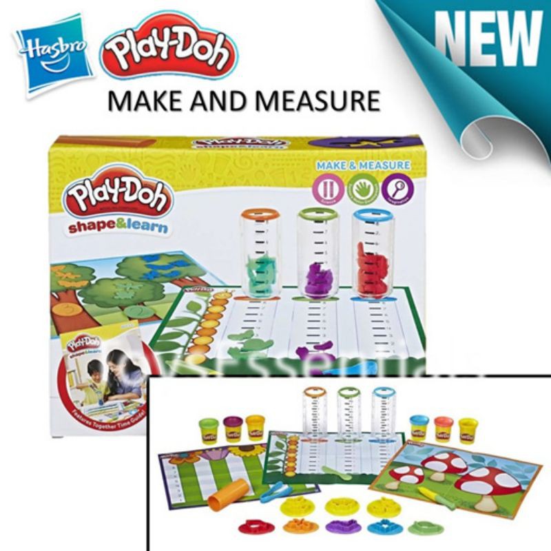 bộ đồ chơi đất nặn play doh make and measure an toàn cho bé