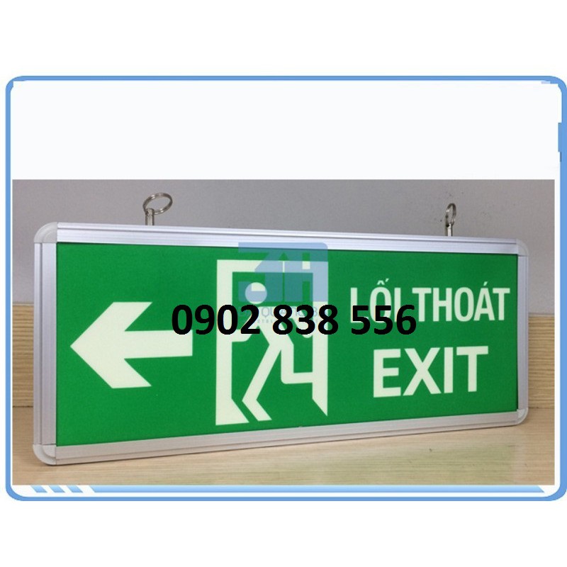 KHUYẾN MÃI - Bảng đèn dạ quang lối thoát hiểm 1 mặt EXIT 101