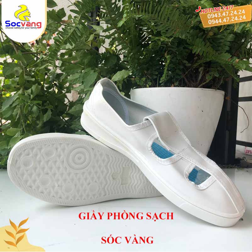 Giày phòng sạch 4 lỗ Linkword