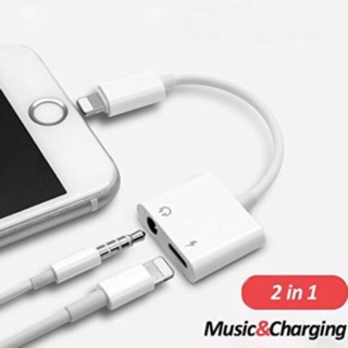 Bộ chuyển đổi lightning 2 in 1 dùng cho iphone