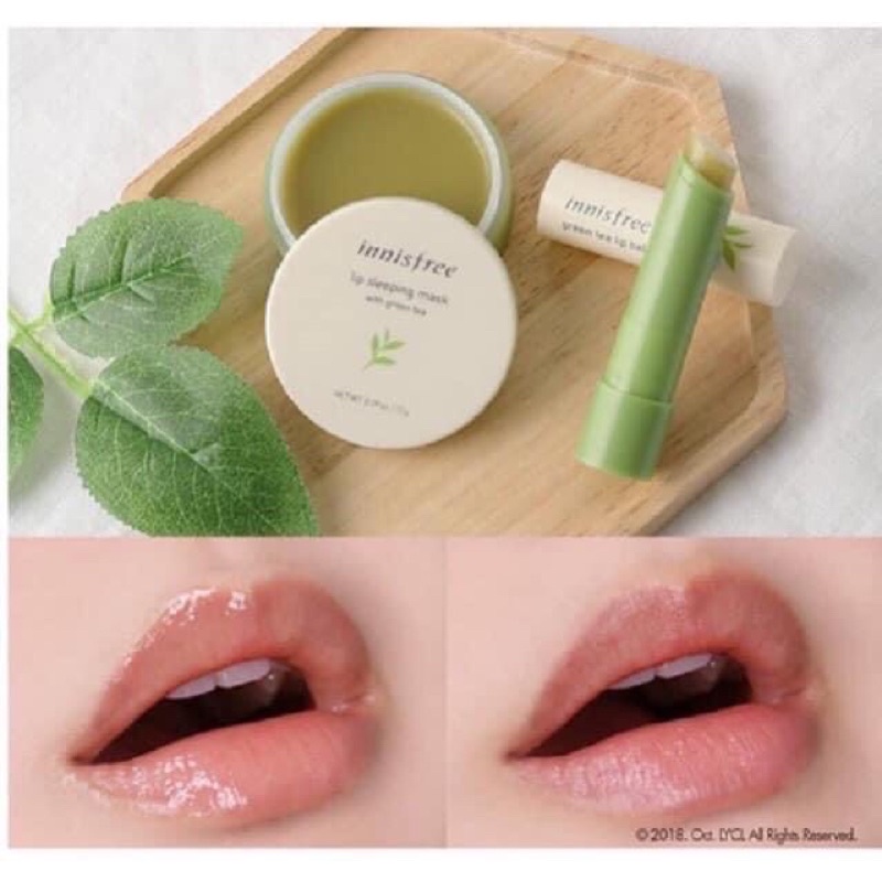 [Có bill]Mặt nạ ngủ môi Innisfree lip sleeping mask