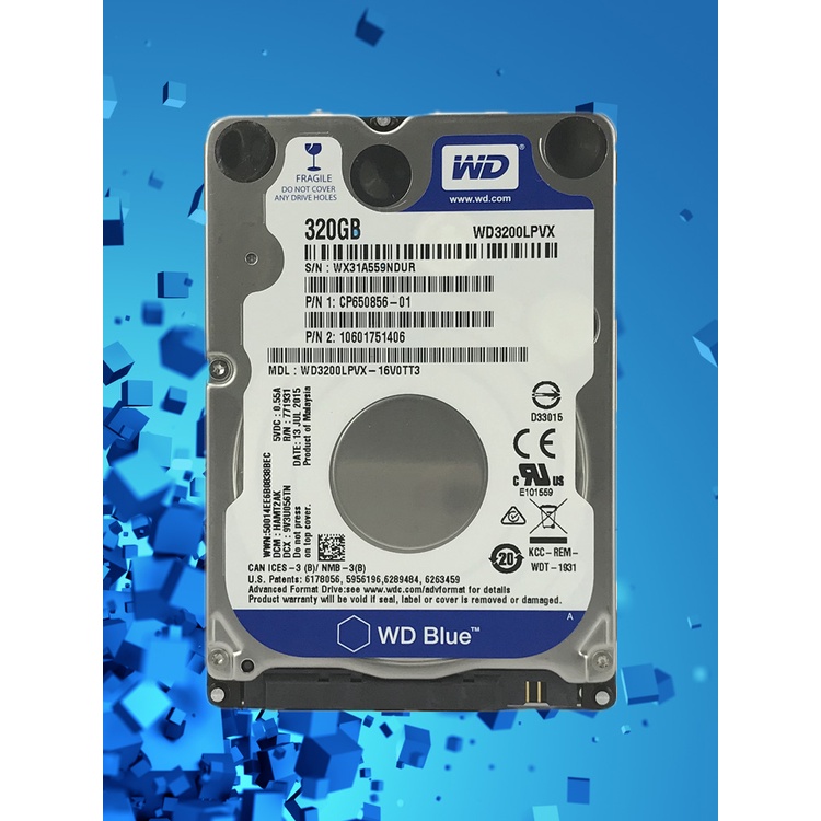 Ổ cứng HDD laptop 1TB 500GB - 32GB 2.5 inch SATA - Bảo hành 12 tháng