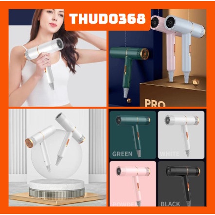 Máy sấy Tóc 3 Chế Độ ( Nóng, Nóng Vừa, Mát) Có Đèn Xanh,Công Suất Lớn 1000W Tạo Kiểu Tóc Chuyên Nghiệp