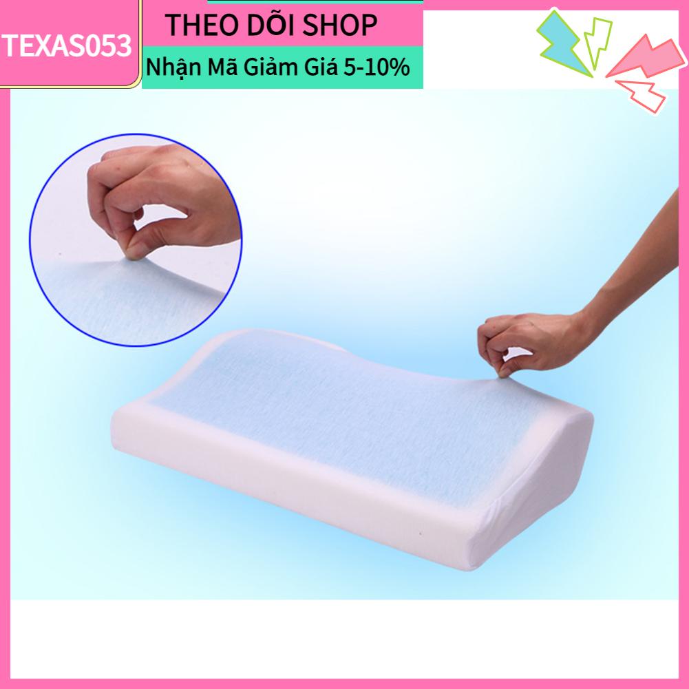 Texas053 Gối Làm mát  chỉnh hình Gel cổ Ngủ đỡ