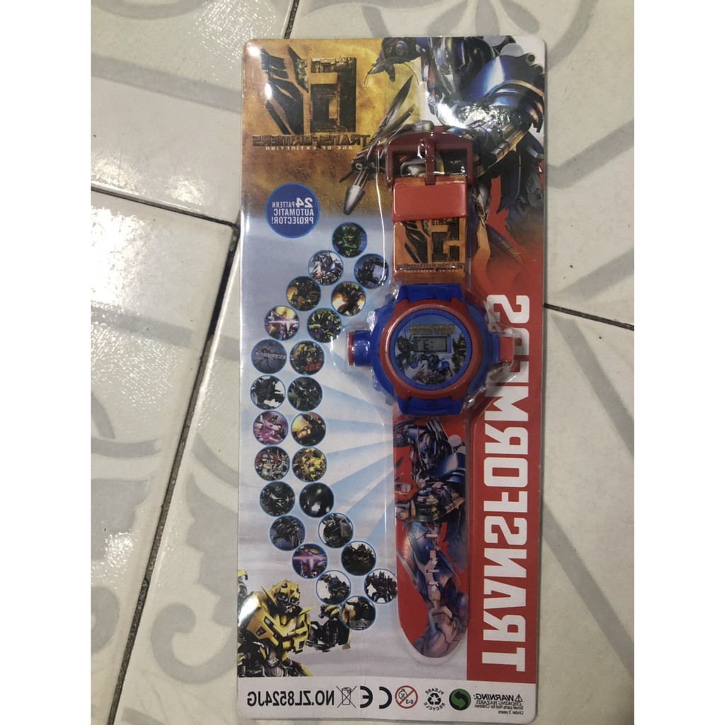 Đồng hồ đeo tay nhân vật hoạt hình, công chúa, siêu nhân, ben 10 cho bé