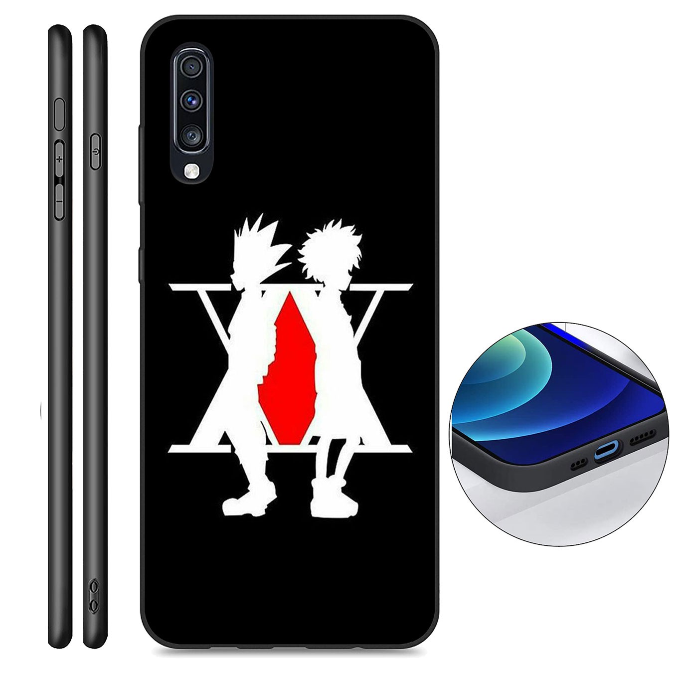 Samsung Galaxy S21 Ultra S8 Plus F62 M62 A2 A32 A52 A72 S21+ S8+ S21Plus Casing Soft Silicone Phone Case Hunter × Hunter Cover