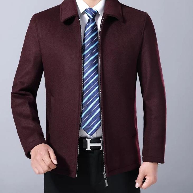 Áo Khoác Nam Cổ Bán JAS 3.3 / Áo Khoác Công Sở / Áo Khoác Trang Trọng Mới Nhất 062