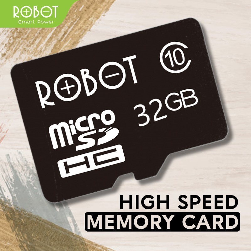 Thẻ Nhớ Micro SD ROBOT TF Card 32Gb/64Gb Class 10 - Hàng chính hãng | WebRaoVat - webraovat.net.vn