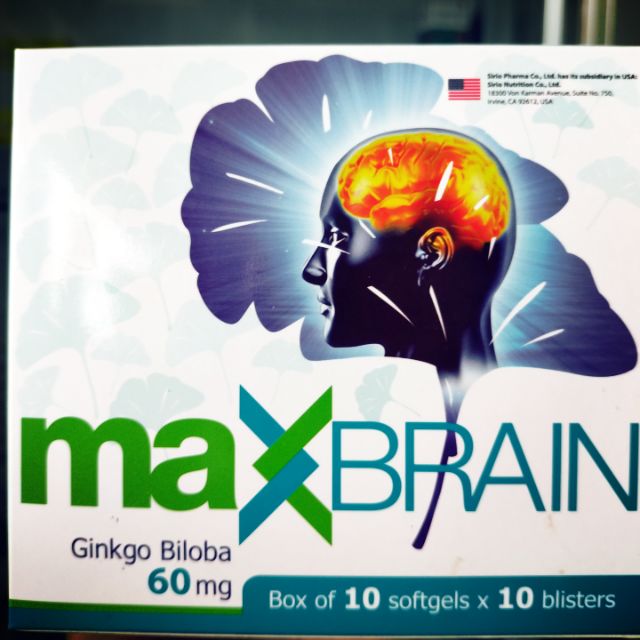 MAXBRAIN (Ginkgo biloba 60mg)