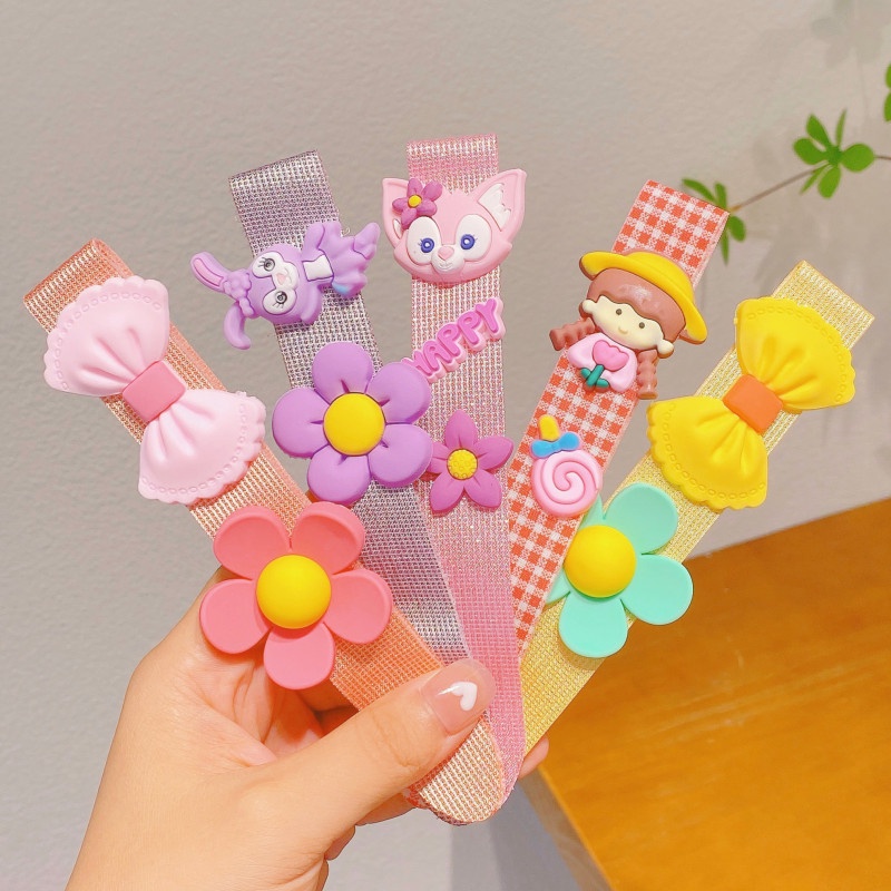 Kẹp Tóc Khóa Dán Dễ Thương Cho Bé Gái