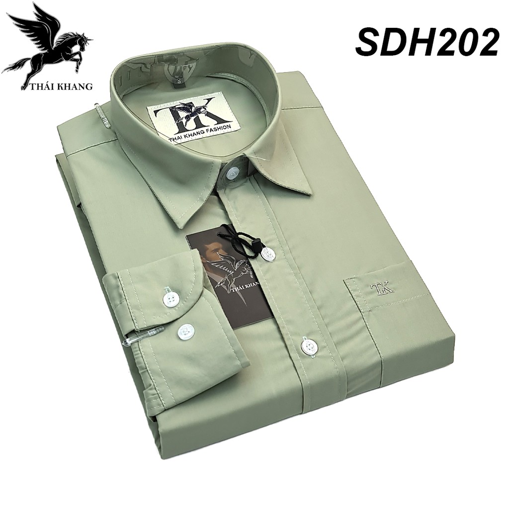 áo sơ mi nam dài tay trung niên form rộng có túi cao cấp vải cotton siêu mịn mát loại áo dài tay sơ mi màu trơn trắng | BigBuy360 - bigbuy360.vn