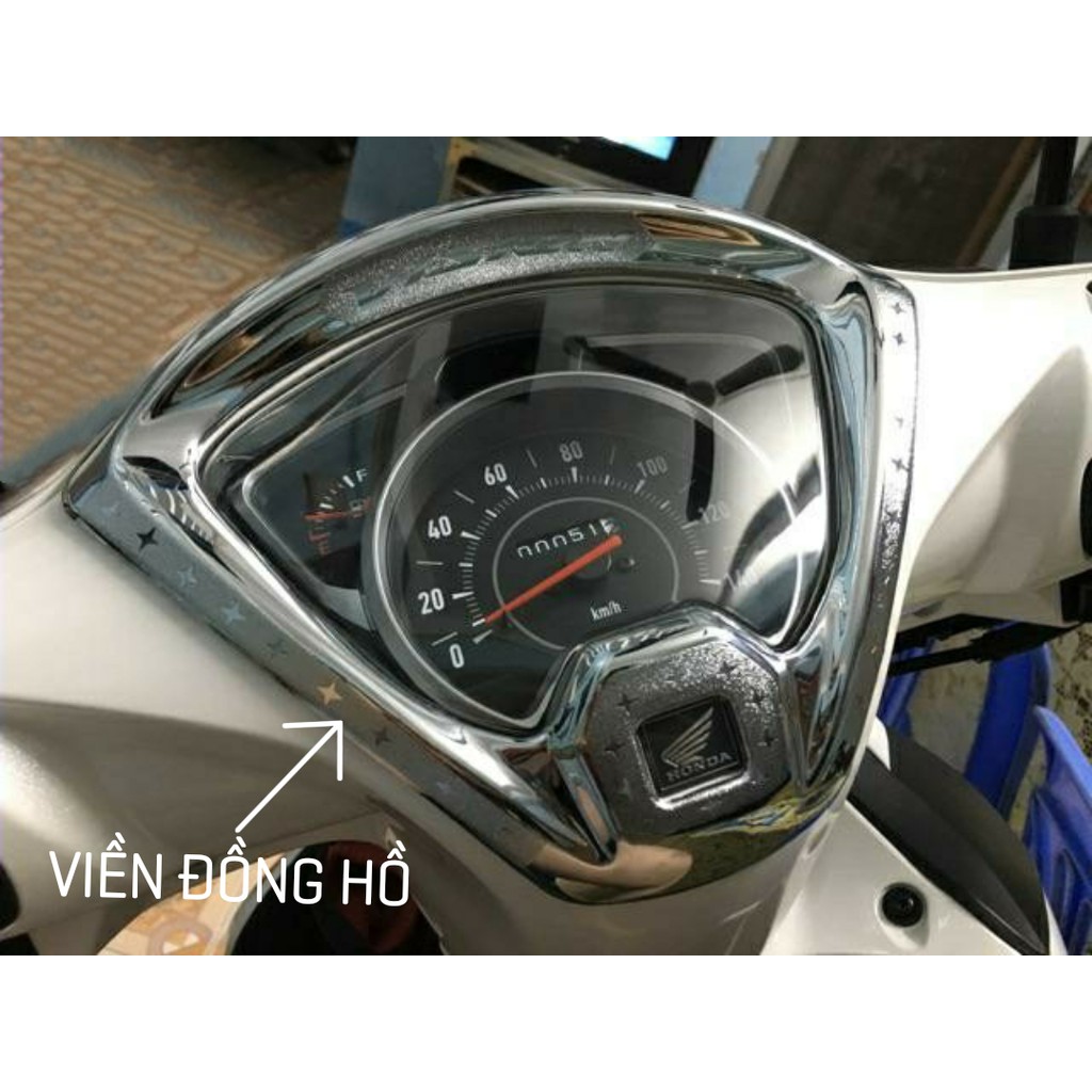 VIỀN ĐỒNG HỒ VISION MẠ CROM (2014-2019)
