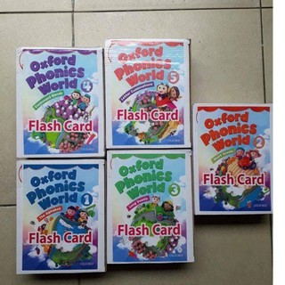 Combo bộ thẻ Flashcard phonic 2,3,4,5
