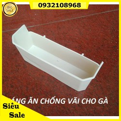 Combo 10 máng ăn chống vãi đôi cho gà