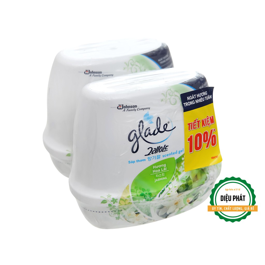 ⚡️ [Combo 2] Sáp Thơm Glade Hương Hoa Lài 180g/cái