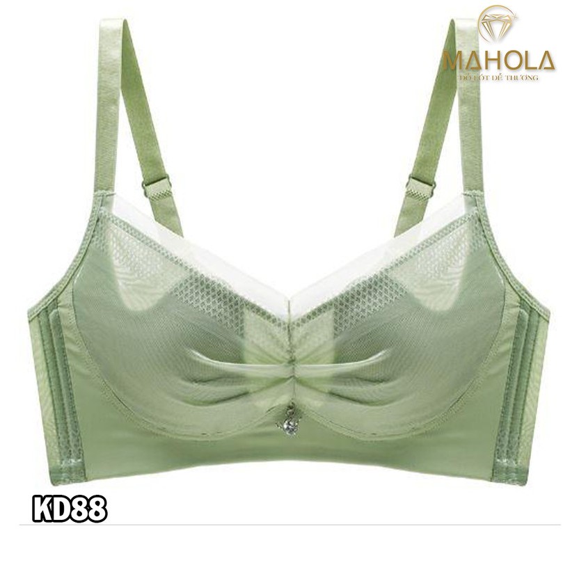 Áo lót đệm mỏng cup lớn không gọng cho người ngực to Mahola KD88