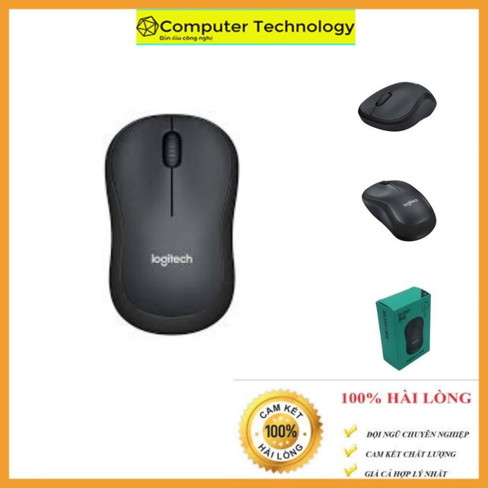 Chuột không dây LOGITECH M220 Silent giảm tiếng ồn.Hàng chính hãng tặng kèm pin AA