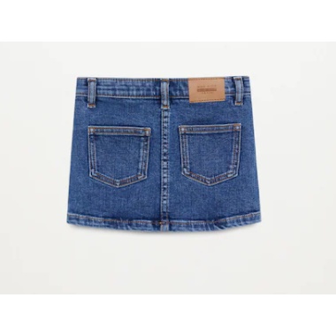 Chân váy bò bé gái Mango