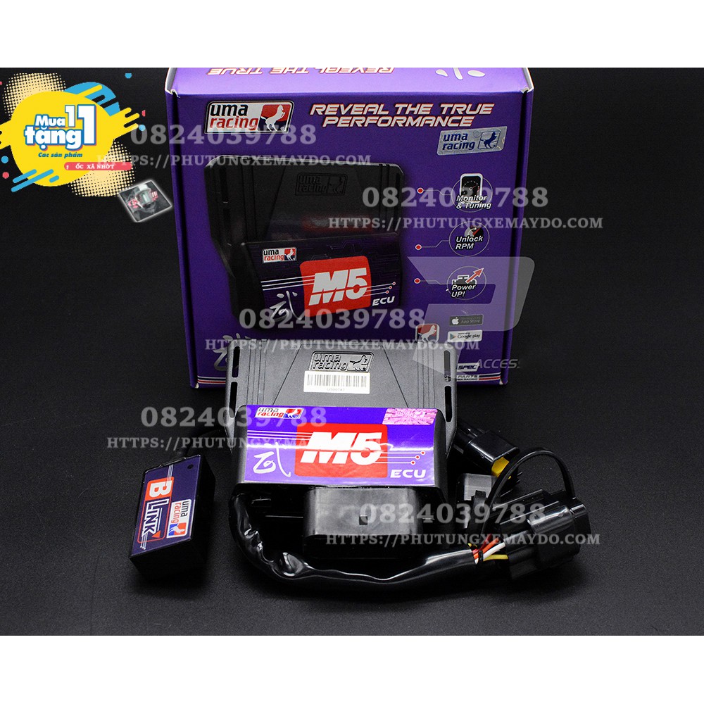 Ecu Uma Racingecu Uma Racing M5 – Blutooth Connection Tuning Cho Exciter 150 / Fz150 2016 / Tfx150