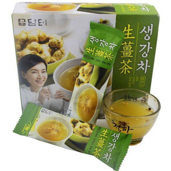 Trà gừng damtuh Hàn Quốc hộp 50 gói