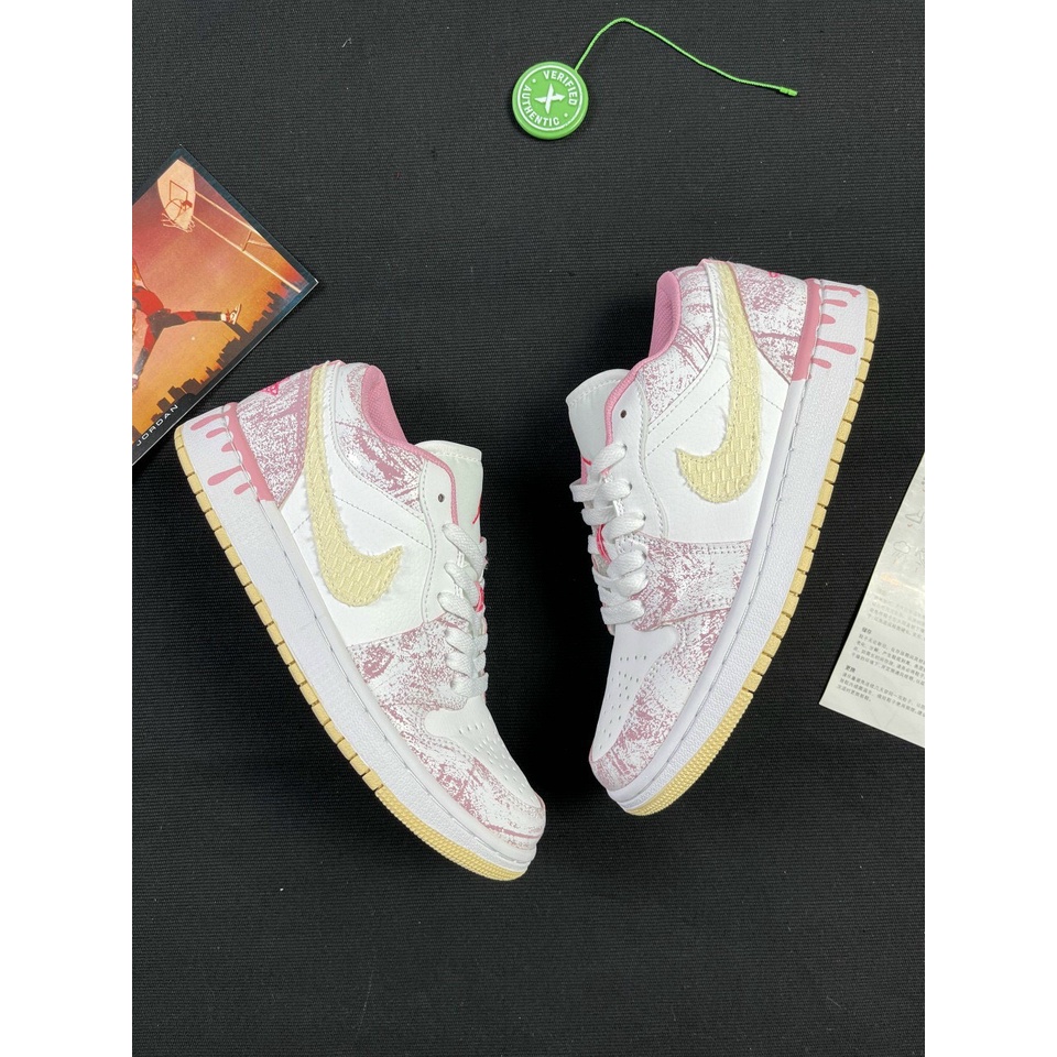 (ẢNH THẬT + FULLBOX) Jordan Low hồng vảy sơn siêu xinh