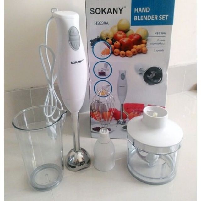 Máy xay cầm tay đa năng Sokany HB230A