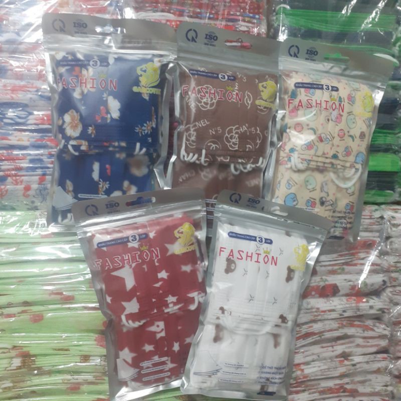 KHẨU TRANG NGƯỜI LỚN _ TÚI ZIP 10 CÁI siêu phong cách. Dùng cả nam và nữ | BigBuy360 - bigbuy360.vn